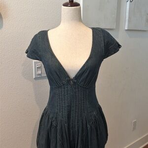 Free People | Dresses | Free People Evelyn Eyelet Midi Dress | Poshmark